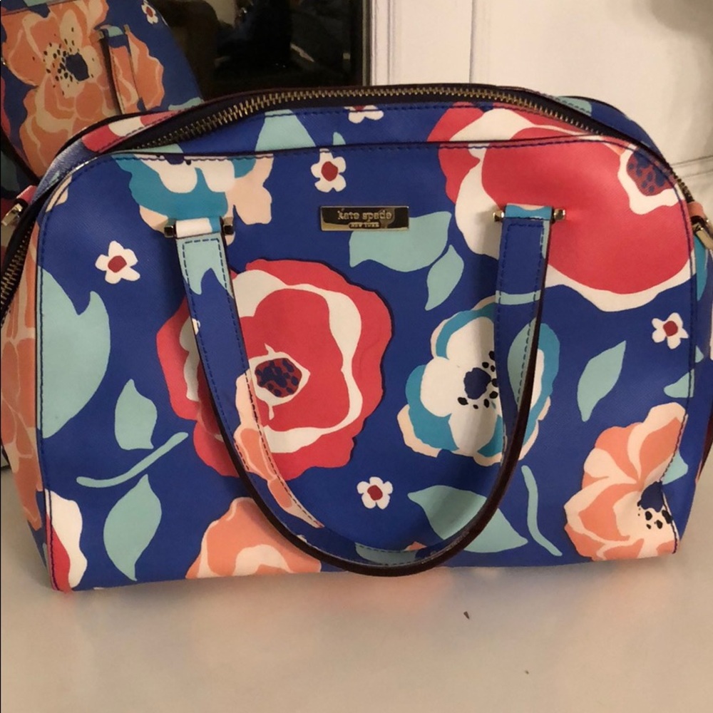Kate Spade floral handbag!